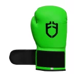Adjustable Velcro Strap on Yellow Boxing Gloves for Secure Fit