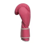 Adjustable Velcro Strap on Fandar Pink Sparring Gloves for Wrist Support