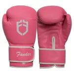 Fandar Pink Boxing Sparring Gloves – Front View with Stylish Finish