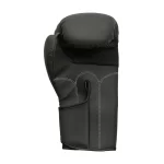 Top View of Fandar Matte Black Boxing Gloves Highlighting Ergonomic Fit