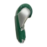 Side View of Fandar Green Silver Gloves Highlighting Premium Stitching