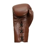 Close-Up of Lace-Up Closure on Fight Gloves for a Custom Fit