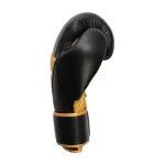Side View of Fandar Leather Boxing Gloves Highlighting Multi-Layer Foam Padding