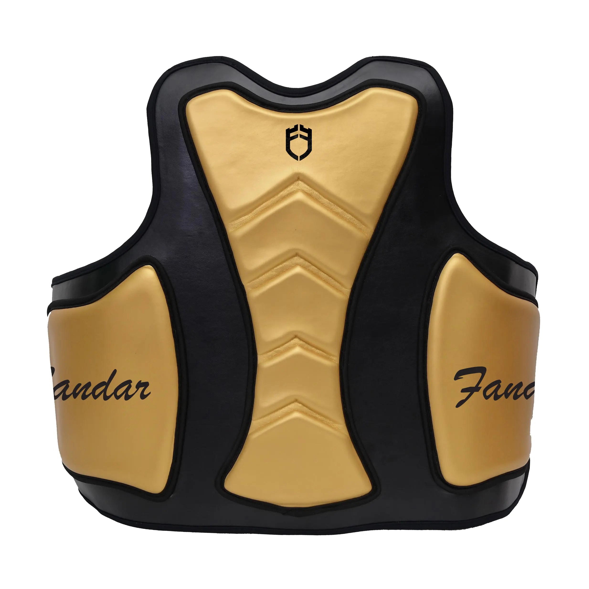 Belly Pads Fandar Black Gold Body Protector with reinforced padding