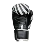 Close-up of genuine leather and PU synthetic leather materials used in Fandar Kids Boxing Gloves.