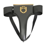Fandar Black Groin Guards with a sleek design and ergonomic fit