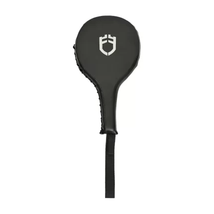 Fandar Black Leather Punching Paddles designed for boxing and combat sports training