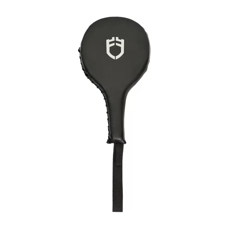 Fandar Black Leather Punching Paddles designed for boxing and combat sports training