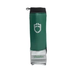 Fandar Green Silver Shin Pads for superior protection during combat sports training