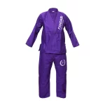 Fandar Purple Jiu-Jitsu Suit with 100% cotton pearl weave fabric