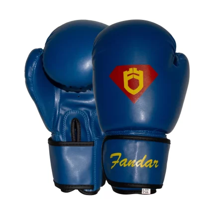 Fandar Superhero Edition Kids Boxing Gloves with bold, vibrant superhero-themed design.