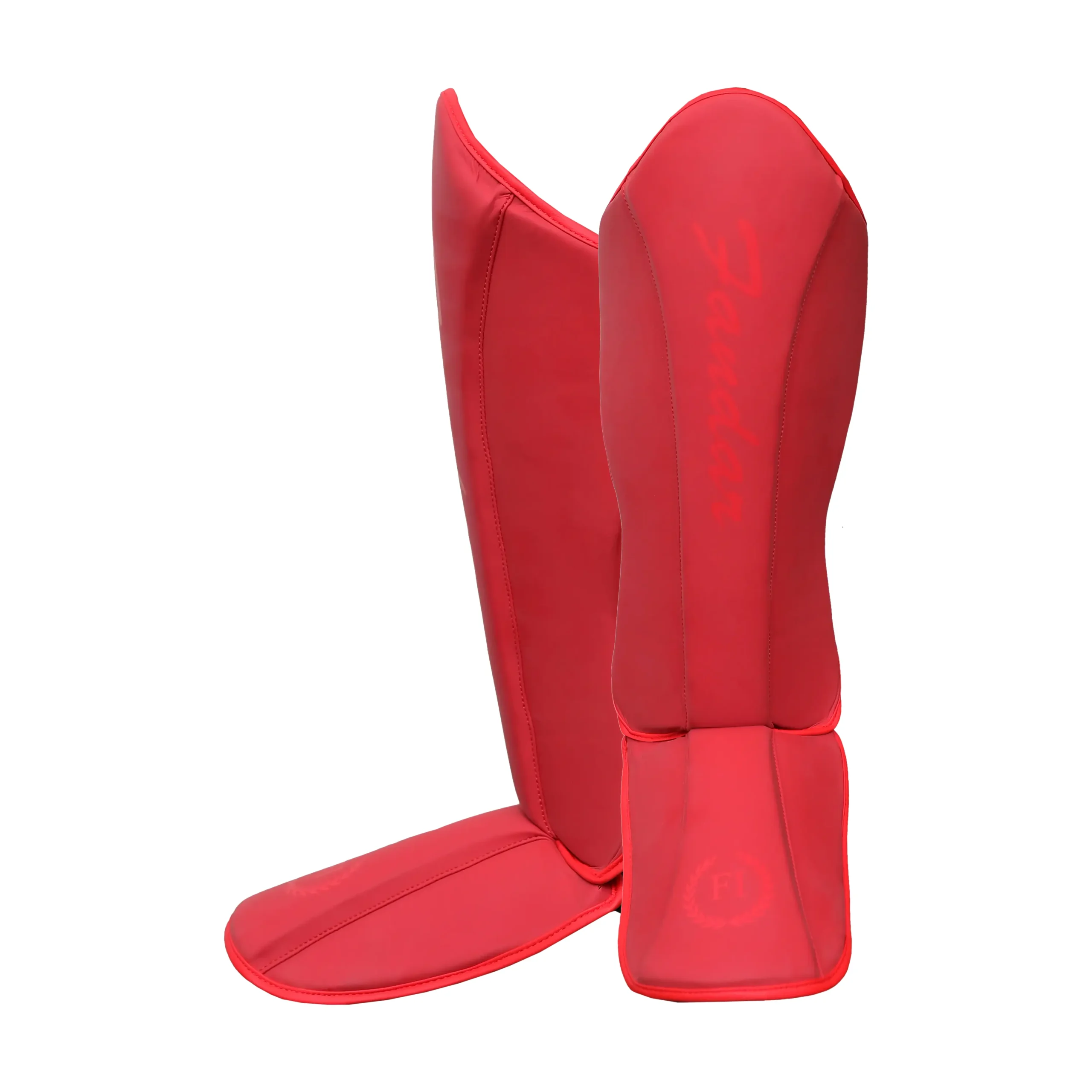Red Matte Shin Pads Red Matte Shin Pads