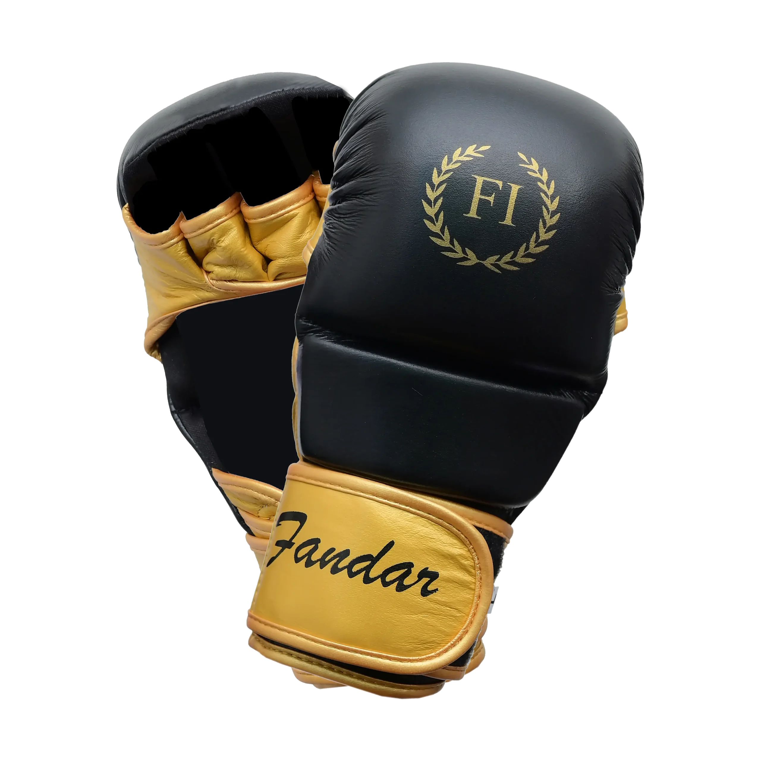 Black & Gold MMA Gloves Black & Gold MMA Gloves