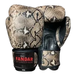 snake pattern boxing gloves